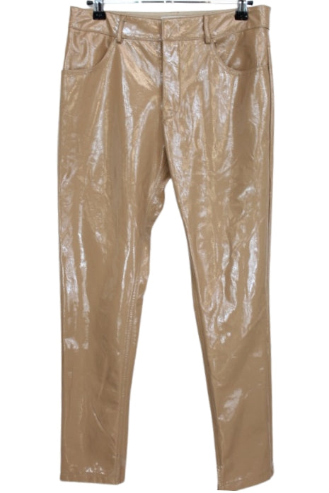 Pantalon marron simili cuir MOTIVI taille 36 - orléans - seconde main