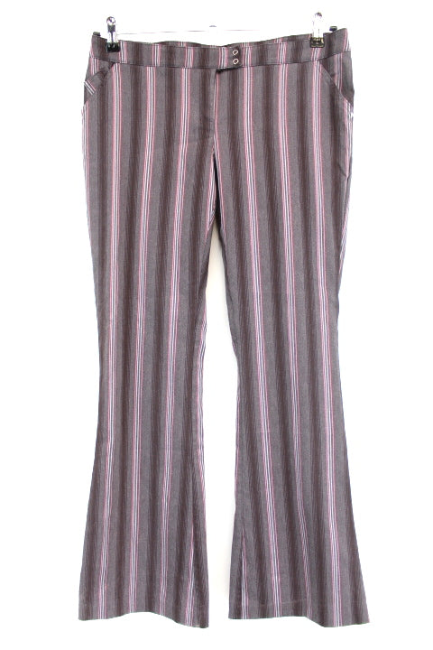 Pantalon rayé Naf Naf taille 38-friperie occasion seconde main