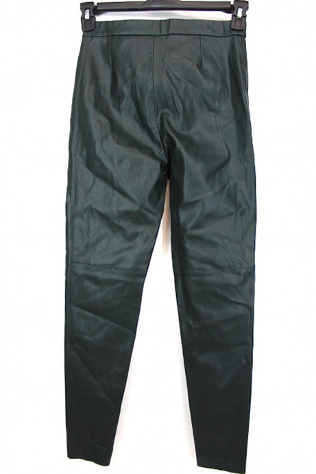Pantalon simili cuir couleur sapin Zara taille 32