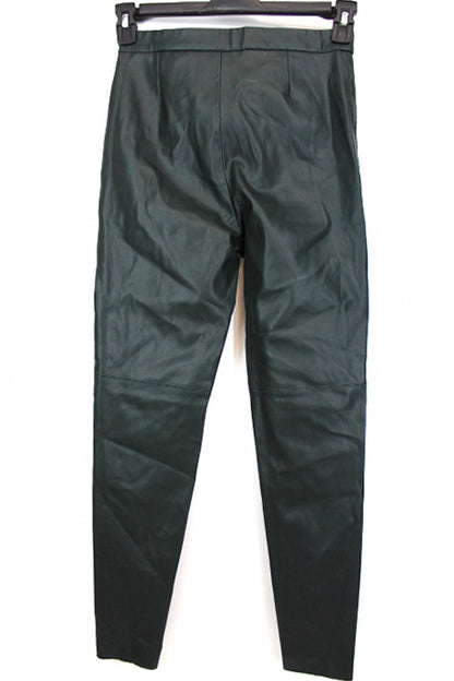 Pantalon simili cuir couleur sapin Zara taille 32