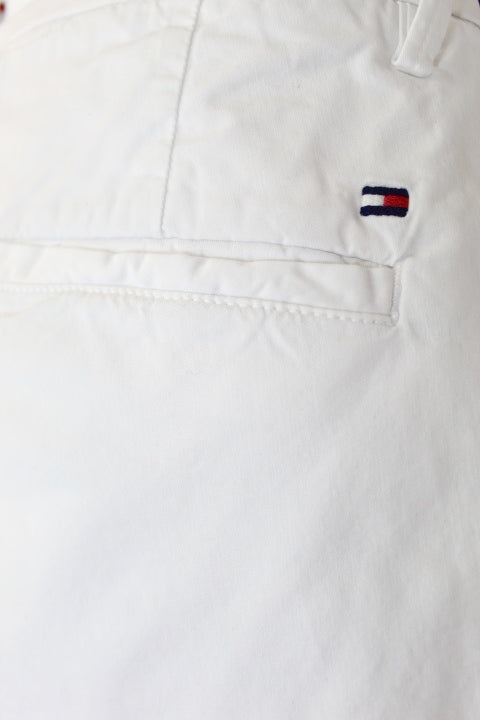 Pantalon toile blanc Tommy Hilfiger taille 34