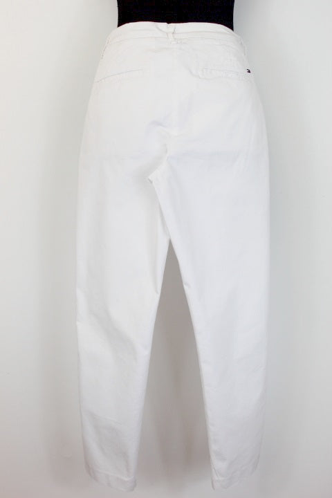 Pantalon toile blanc Tommy Hilfiger taille 34