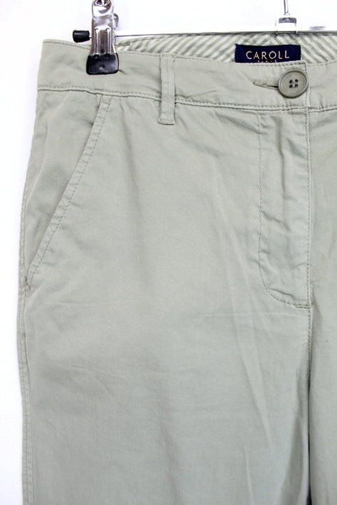 Pantalon vert amande Caroll taille 34