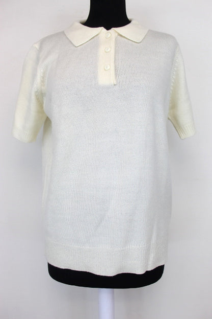 Polo maille Damart taille 44-friperie
