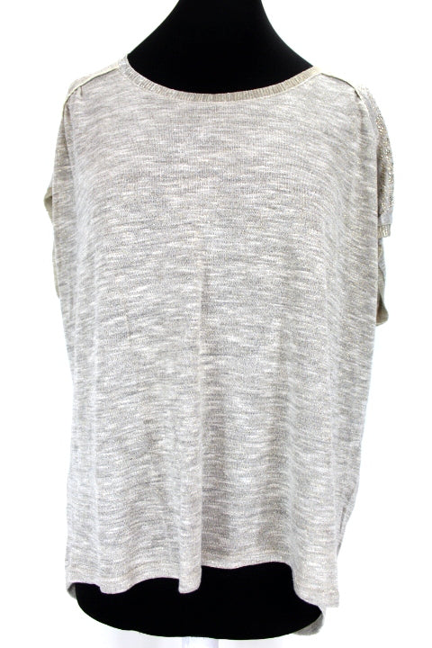 Pull T.shirt pailleté Gémo taille 42-seconde main occasion