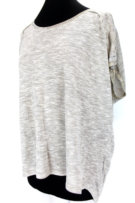 Pull T.shirt pailleté Gémo taille 42