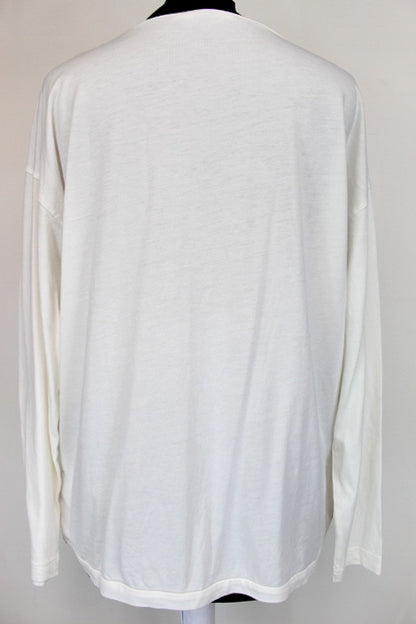 Pull blanc rayé rouge Mat de Misane taille 40
