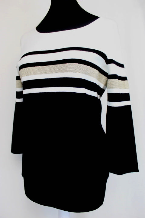 Pull empiècement rayé Maison 123 taille 36