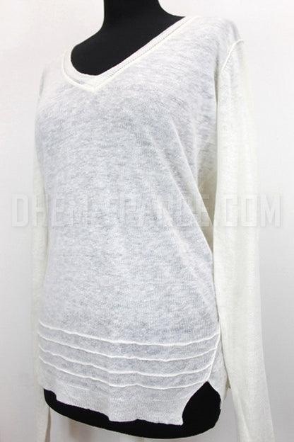 Pull fin blanc Ikks taille 36