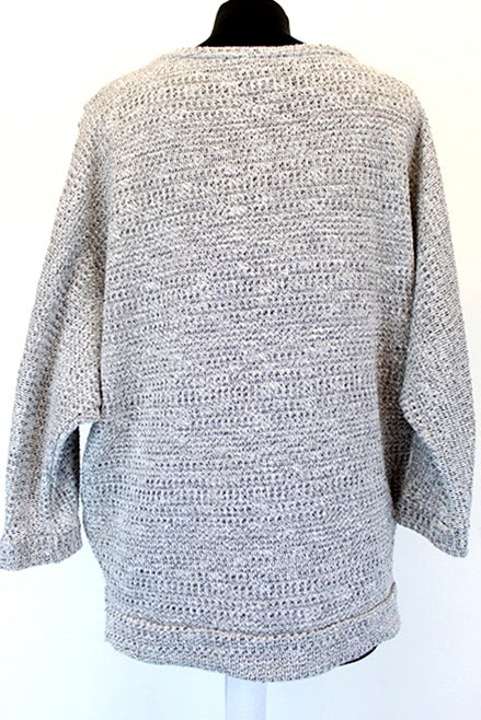 Pull gris lurex MORGAN taille 3436