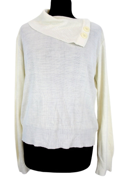 Pull léger uni La City taille 36-friperie occasion seconde main