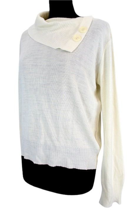 Pull léger uni La City taille 36