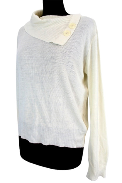 Pull léger uni La City taille 36