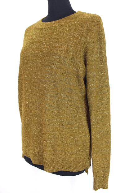 Pull métallisé avec zip latéraux H&M taille 38