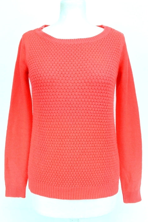 Pull orange JACQUELINE DE YONG taille XS - recyclage - orléans
