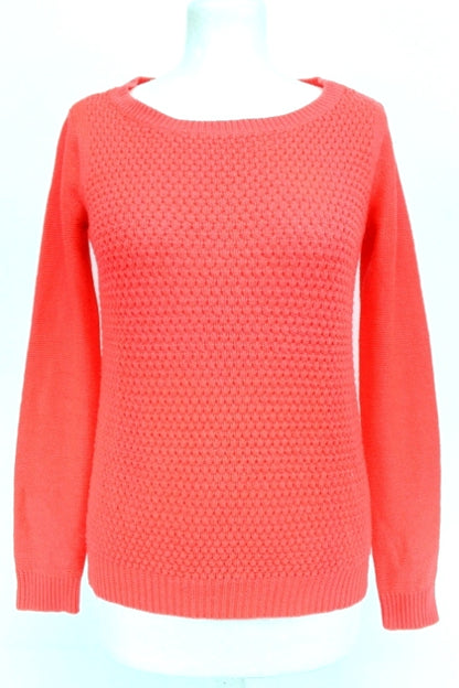 Pull orange JACQUELINE DE YONG taille XS - recyclage - orléans
