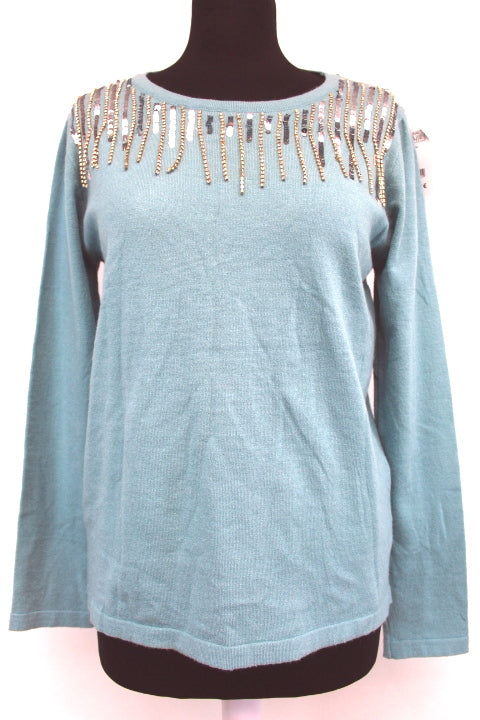 Pull sequins Care of you Neuf taille 42-friperie occasion seconde main