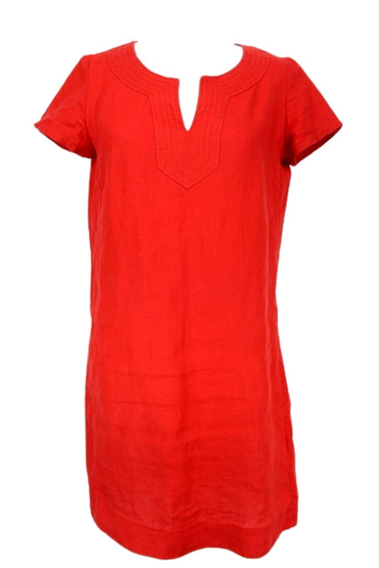 Robe 100 % lin Caroll taille 36 - friperie femmes, vêtements d'occasion, seconde main