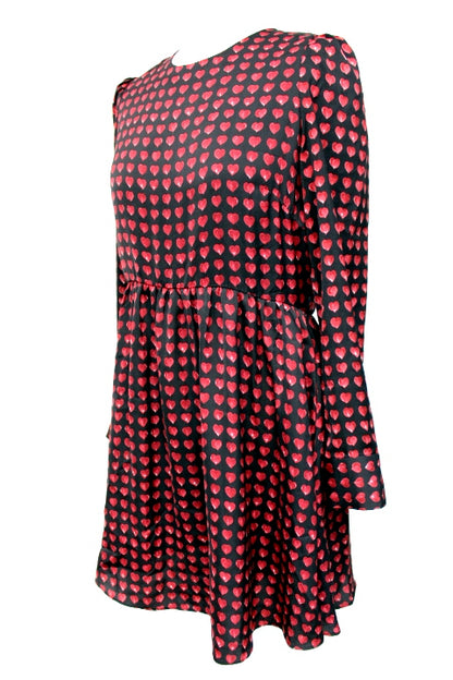 Robe à motif cœur ZARA taille XS (3)