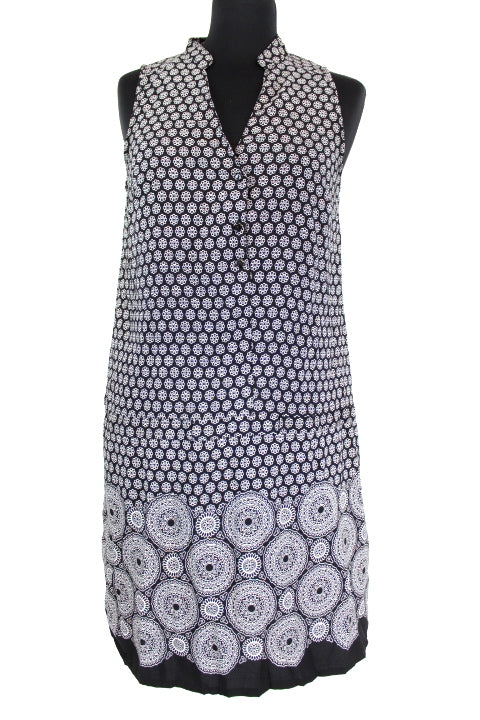 Robe à motif sans manches CACHE CACHE taille 38 Friperie en ligne - occasion - Orléans