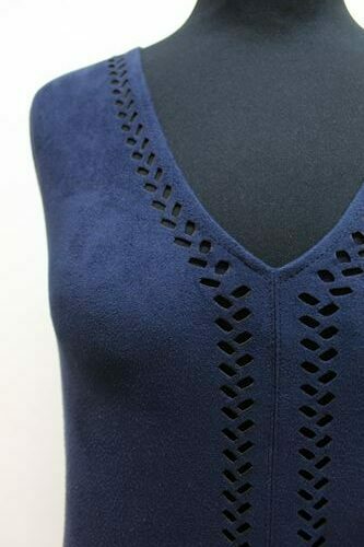 Robe ajourée en suédine Lenny B taille 1