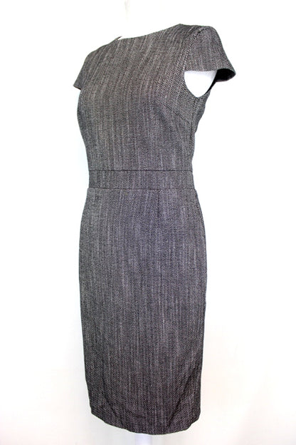 Robe ajustée à motifs chevrons fins H&M taille 36