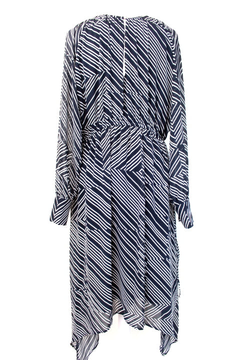 Robe asymétrique H&M taille 34 -seconde main - friperie