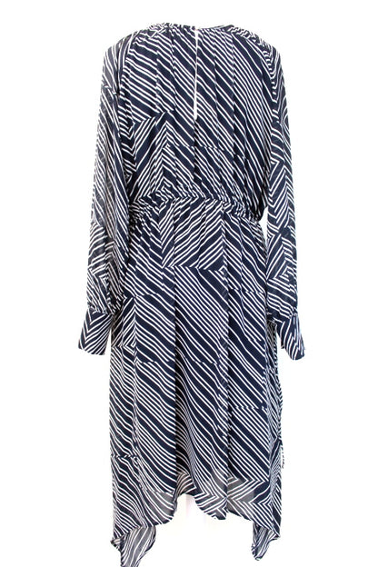 Robe asymétrique H&M taille 34 -seconde main - friperie