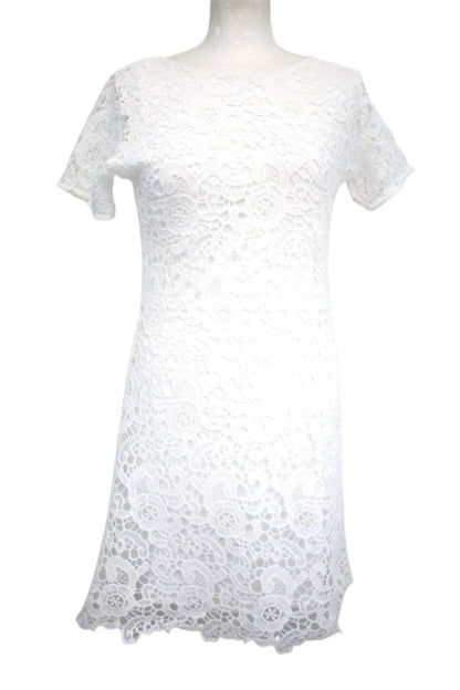 Robe blanche dentelle Blanc du Nil taille 36 Orléans - Occasion - Friperie en ligne
