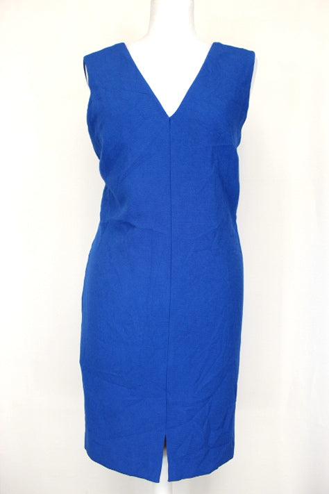 Robe bleu électrique NEUVE Mango taille 34 - friperie occasion seconde main