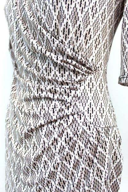 Robe cache-cœur moulante BREAL taille S (3)
