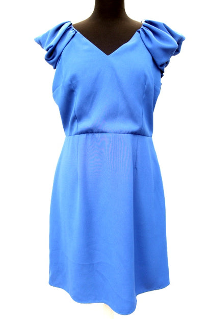 Robe courte à manches bouffantes NAF NAF taille 40 - seconde main - friperie