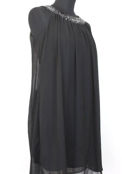 Robe décolleté sequins Phildar taille 36