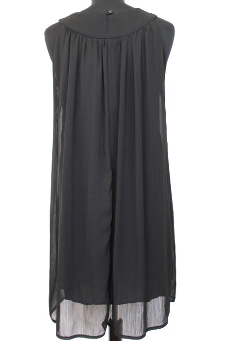 Robe décolleté sequins Phildar taille 36