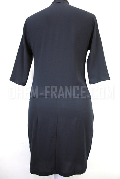 Robe drapée et manches 34 IKKS taille 34