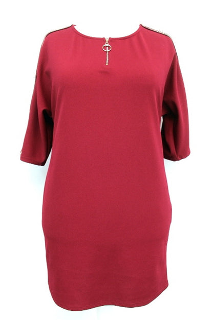 Robe droite CACHE CACHE taille L - seconde main - friperie