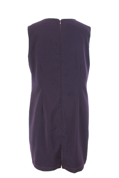 Robe droite et élégante - Fermeture éclaire arrière - CANDA - Taille 46 - Friperie - Seconde main