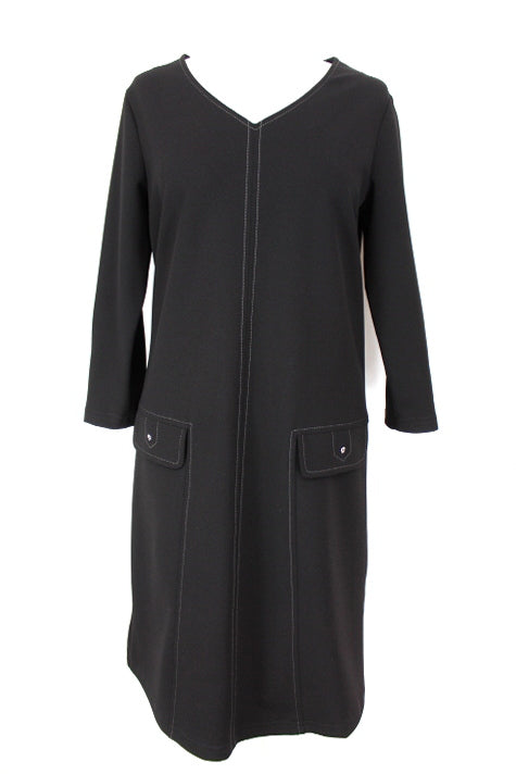 Robe droite Christine Laure taille 36 - friperie femmes, vêtements d'occasion, seconde main
