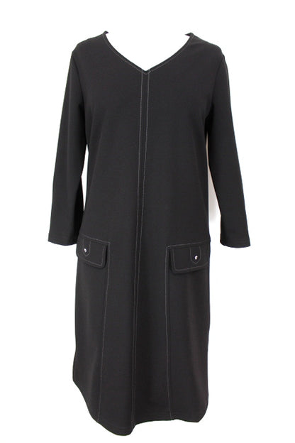 Robe droite Christine Laure taille 36 - friperie femmes, vêtements d'occasion, seconde main