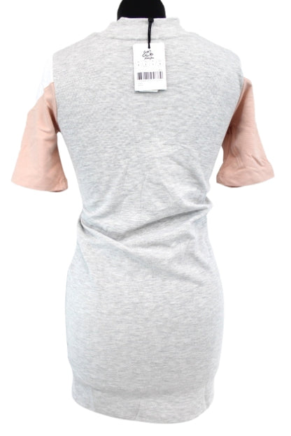 Robe droite aspect sweet - Col montant - JENNIFER - Taille S - Friperie - Seconde main