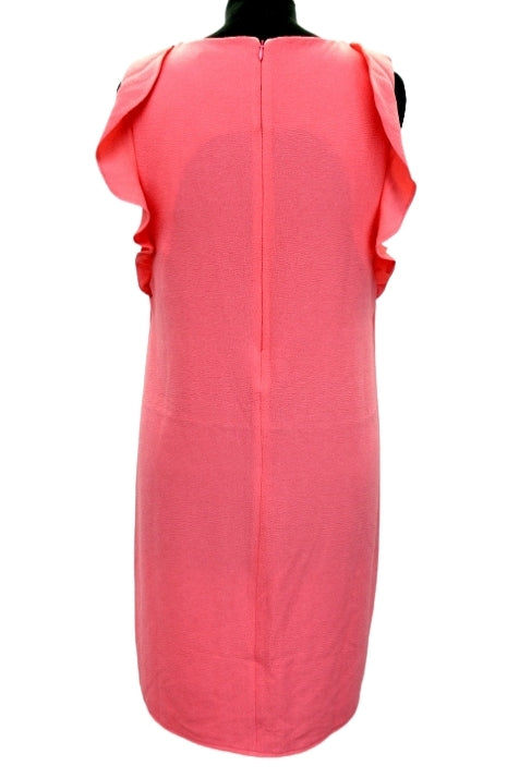 Robe droite à volants Camaïeu taille M