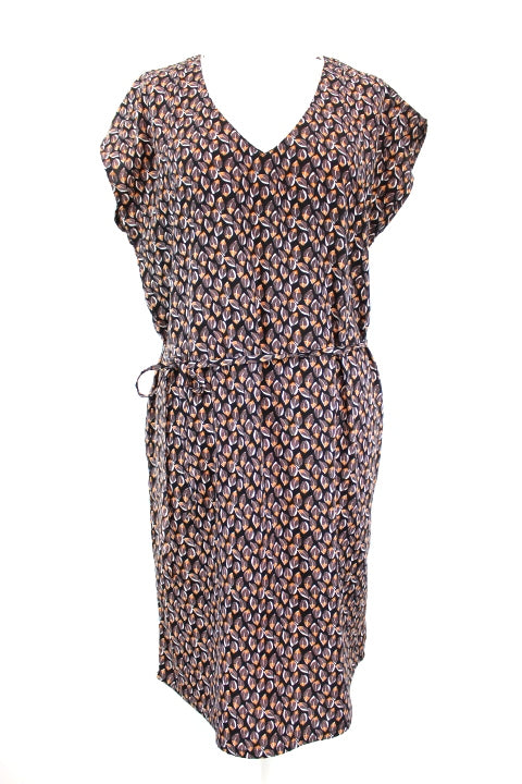 Robe droite imprimée LA HALLE Taille 38 Orléans - occasion - Friperie en ligne
