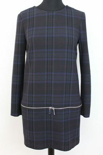 Robe écossaise à manches longues Zara taille S