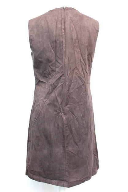 Robe en daim sans manches CAMAIEU taille 38