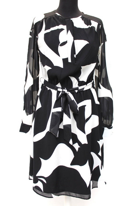 Robe en mousseline à motifs H&M taille XS - seconde main - friperie