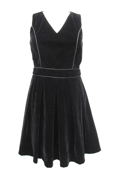 Robe épaisse aspect velours LILI & LALA Taille 36 - Friperie seconde main