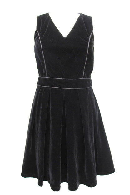 Robe épaisse aspect velours LILI & LALA Taille 36 - Friperie seconde main