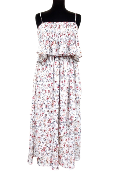 Robe fleurie à volants PROMOD taille 36 - seconde main - friperie