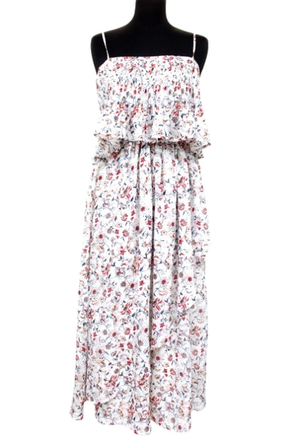 Robe fleurie à volants PROMOD taille 36 - seconde main - friperie