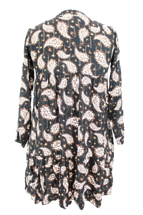 Robe fluide à manches élastiquées Capucine Moda taille L